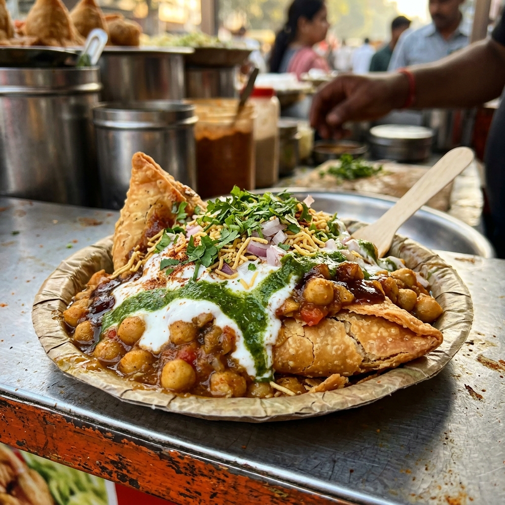 Samosa Chaat