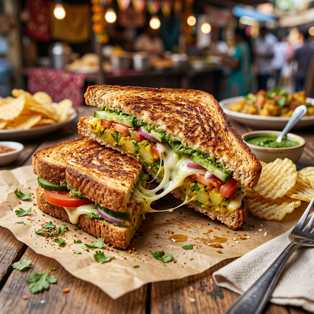 Bombay Grilled Sandwich